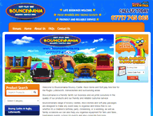 Tablet Screenshot of bouncemania.org